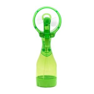 O2COOL Deluxe Handheld Misting Fan GREEN